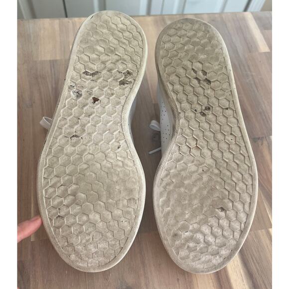 Adidas Advantage Cloudfoam Women's Shoes White and Copper Sneakers Size 8.5 - Picture 6 of 6